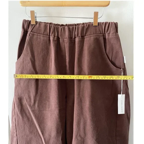 NWT Le Bon Shoppe Arc Pants in Chocolate, size L Large - Picture 8 of 9